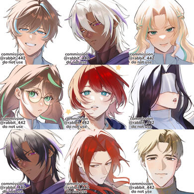 Headshots Sample 1-9