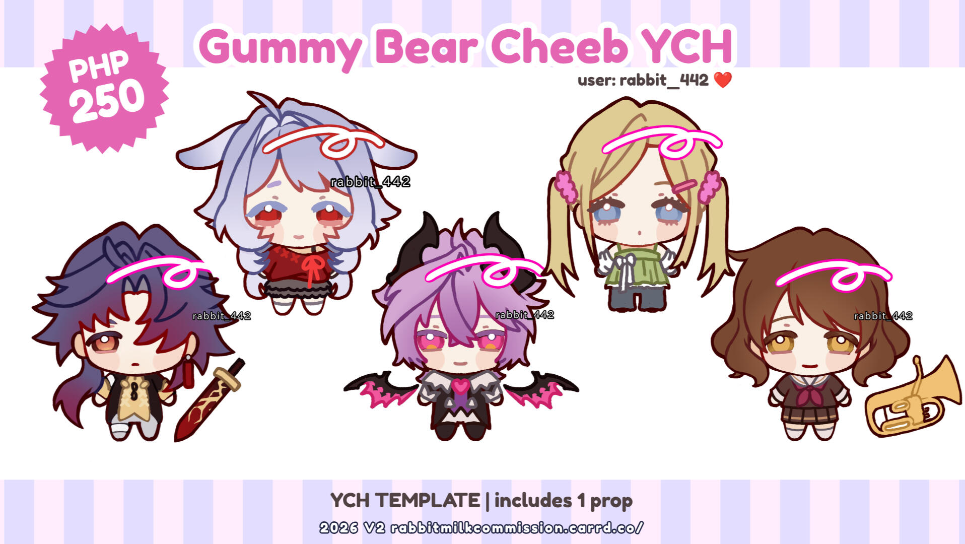 Chibi YCH price Chibi YCH price