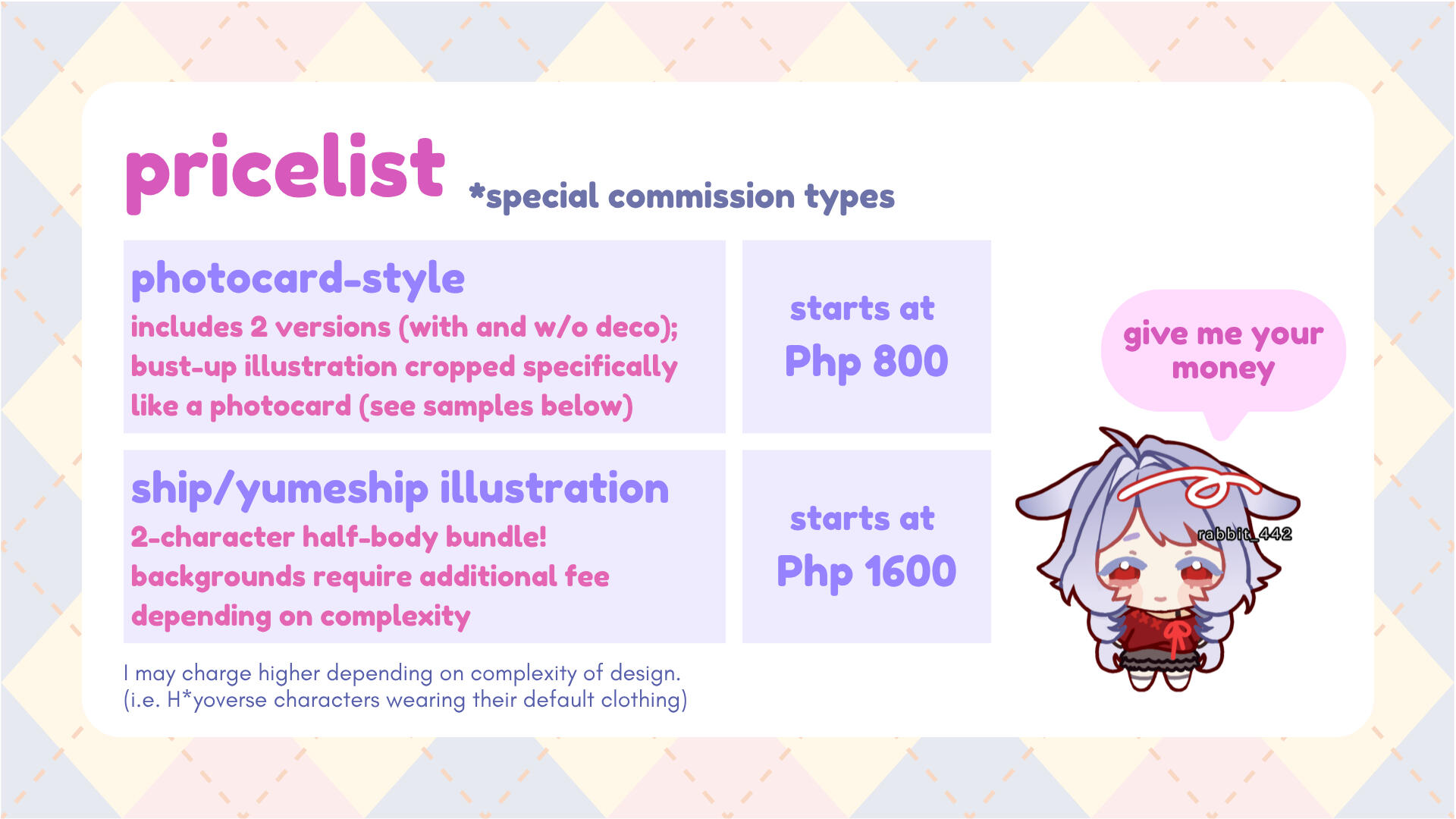 price list 2